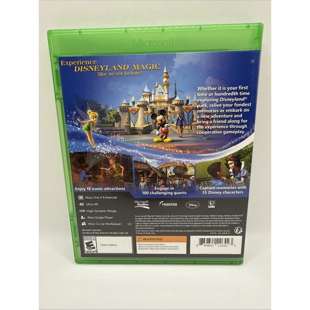 Disneyland Adventures Microsoft Xbox One 2017 (Tested, Very Good)